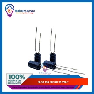 ELCO 100UF 25V