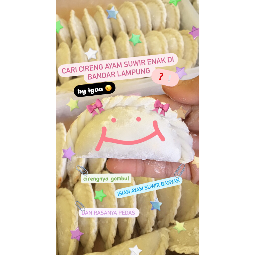 

CIRENG AYAM SUWIR PEDAS ISI 20pcs