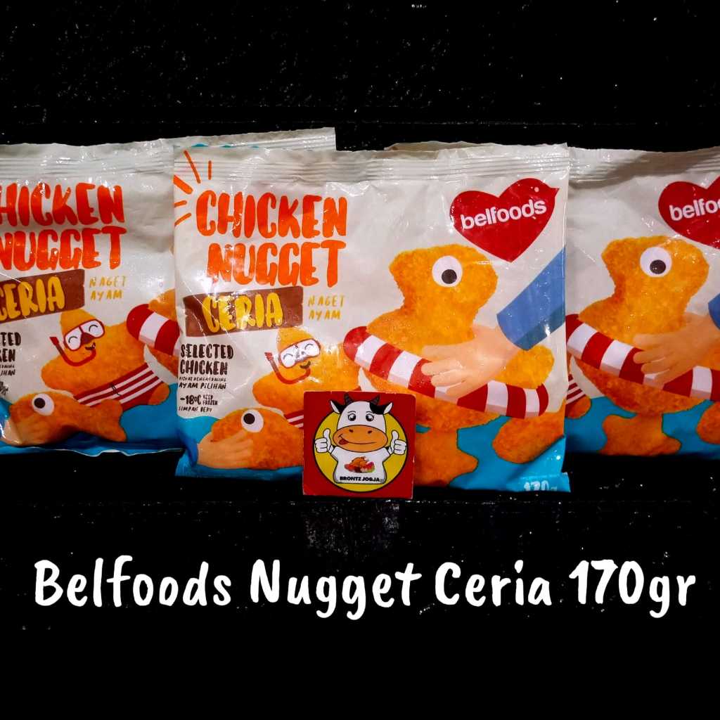 

BELFOODS NUGGET CERIA 170GR - FROZEN FOOD - BRONTZ JOGJA