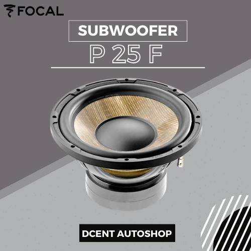Subwoofer FOCAL P 25 F - 10 Inch Subwoofer Mobil - Audio Mobil - 100% Original
