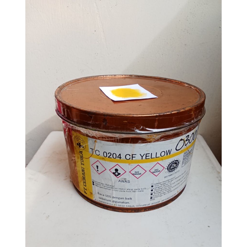 

Tinta offset Cemani toka TC 0204 CF yellow