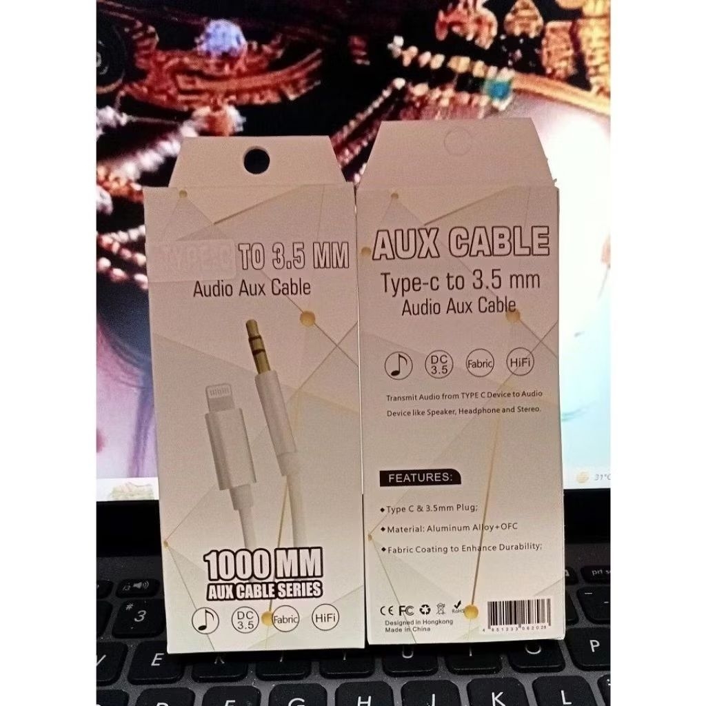 Kabel Data AUX Audio To iphone