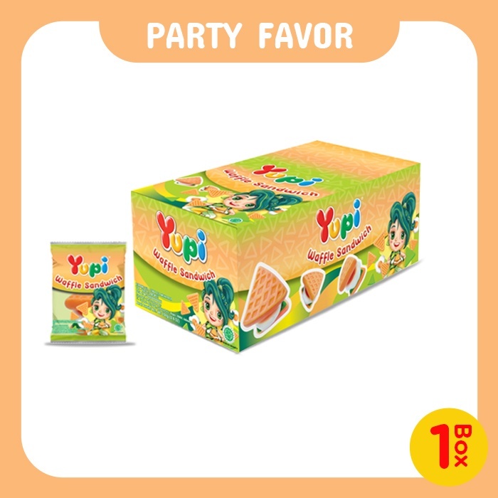 

YUPI WAFFLE SANDWICH BOX ISI 12 PCS