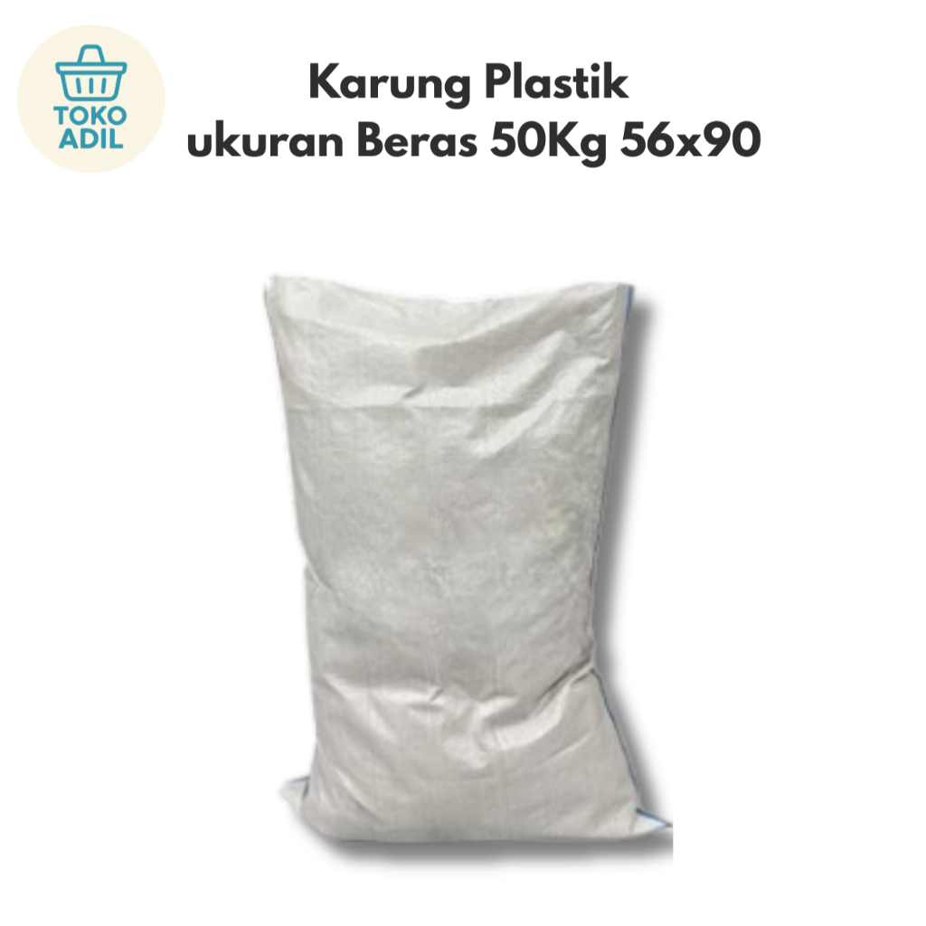 Karung Plastik 50kg 56x90