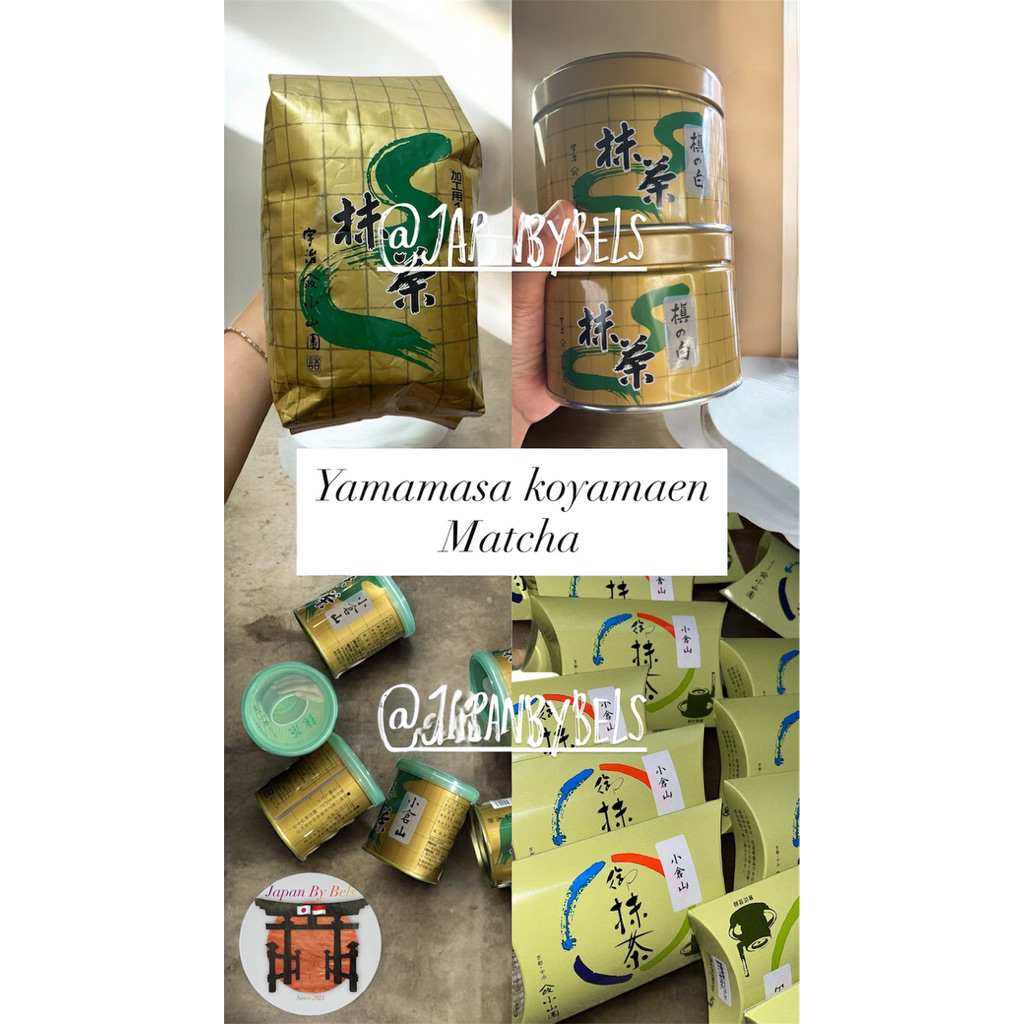 

READY STOCK! HIGH GRADE of Yamamasa Koyamaen Uji Matcha Powder, ceremonial grade