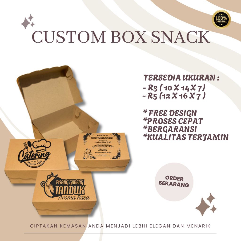 BOX ROTI CUSTOM 10 X 14 X 7 BOX ROTI CUSTOM KOTAK KUE CUSTOMSABLON