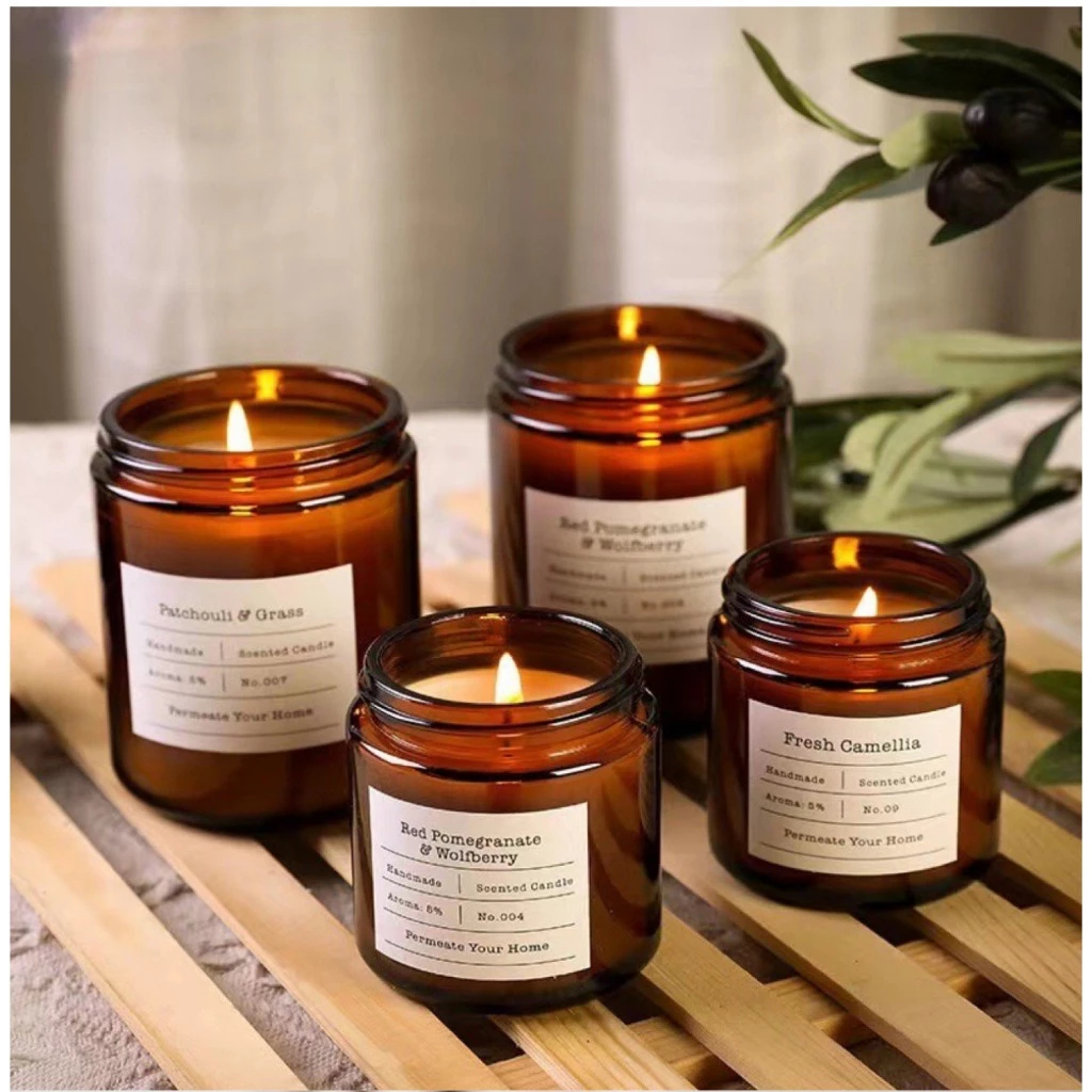 Pot Jar Kaca Amber Glass Wadah kosmetik skincare 100ml