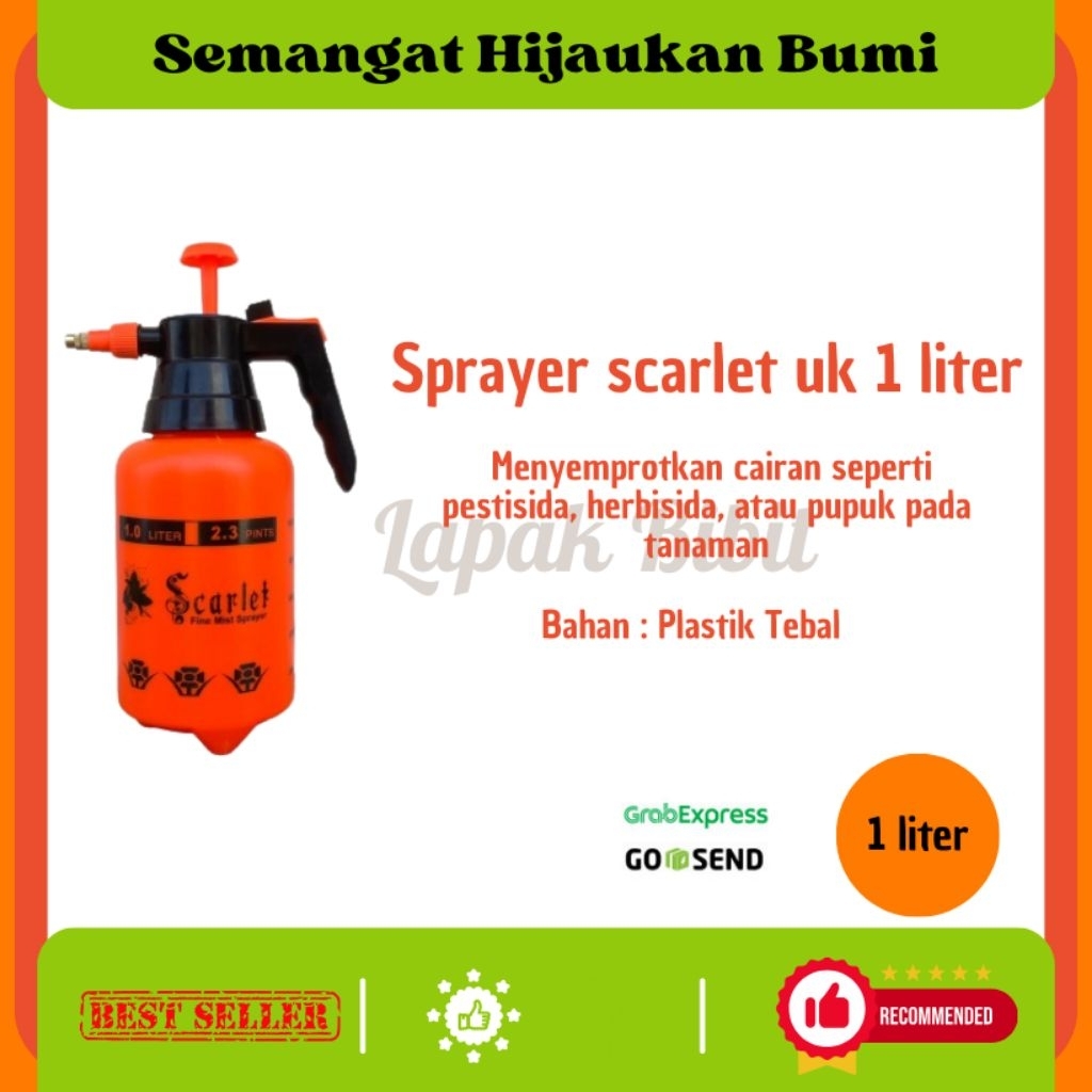 Sprayer Scarlet uk 1 liter