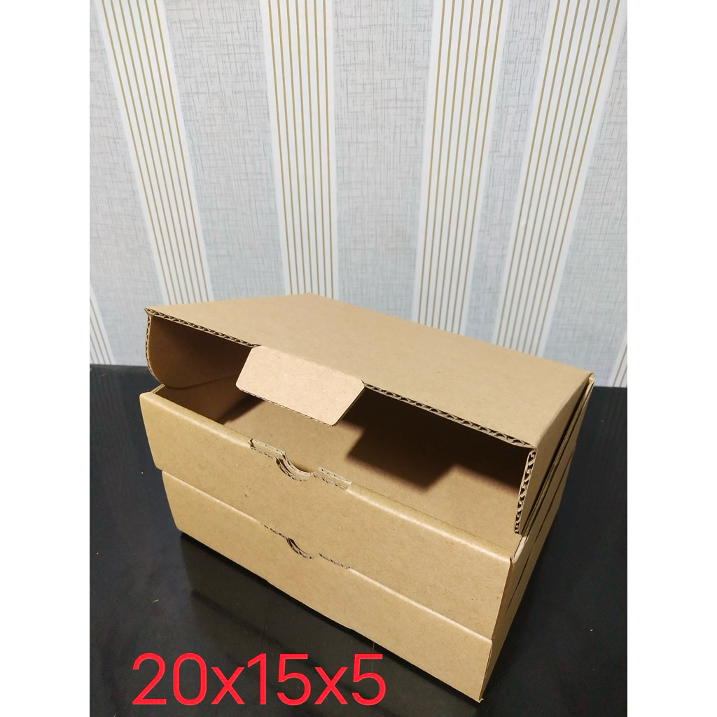 

KARDUS DIE CUT COKELAT 20x15x5 HUSUS BANDUNG/INSTAN