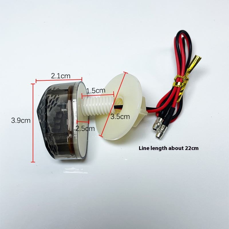 HOT DEALS Sein Tempel Oval Mini Lampu Motor CBR R15 & R25 Gsx 150r Ninja