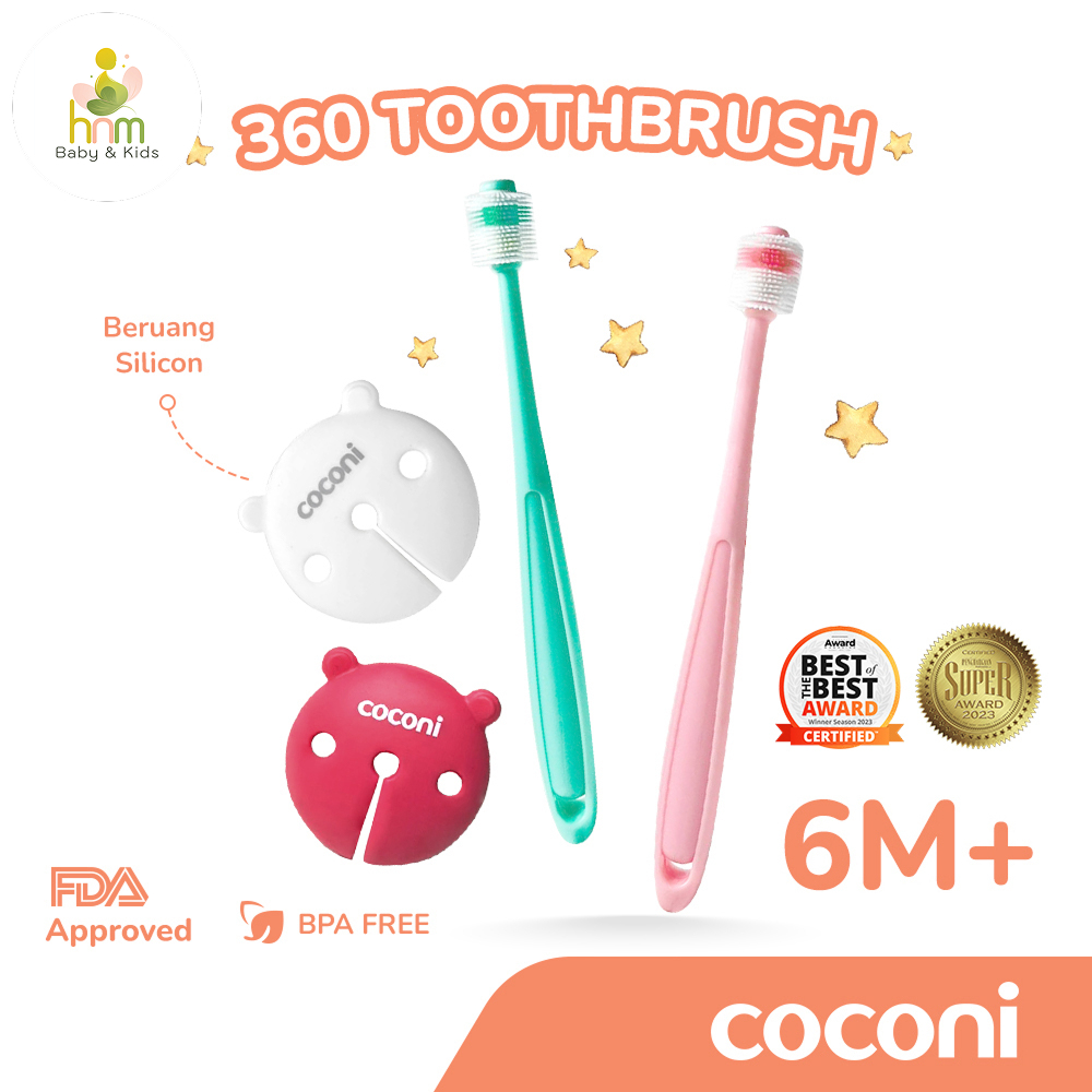 Coconi 360 Baby Toothbrush Nano Toothbrush