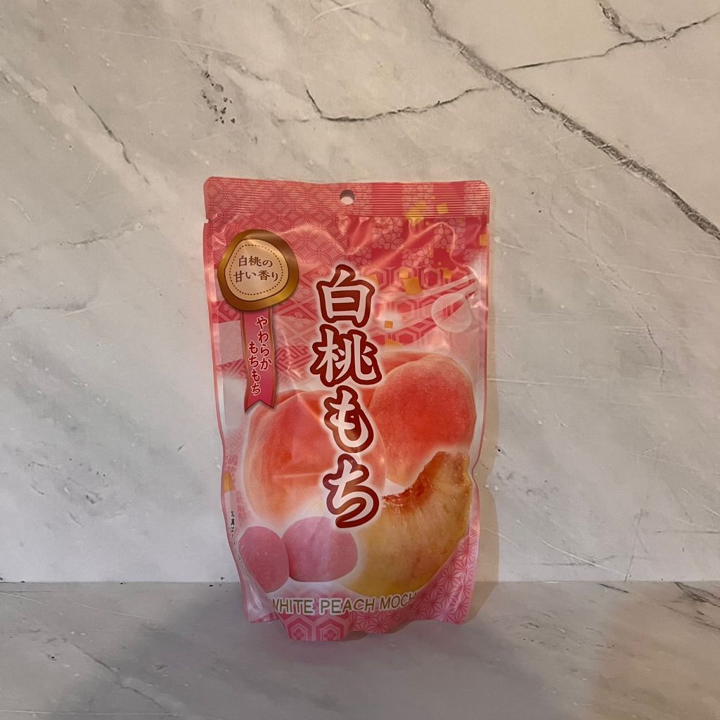 

White Peach Mochi