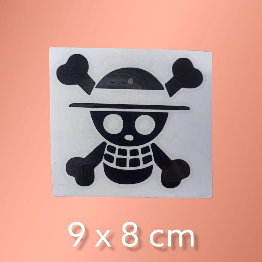 

Stiker cutting sticker bendera one piece luffy motor mobil helm laptop toko cica murah