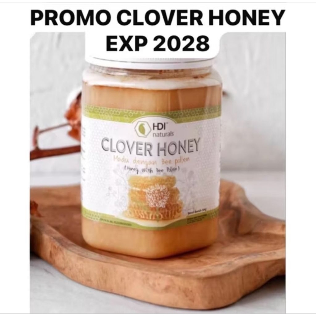

Clover Honey 1kg Original - Expired Sep 2028
