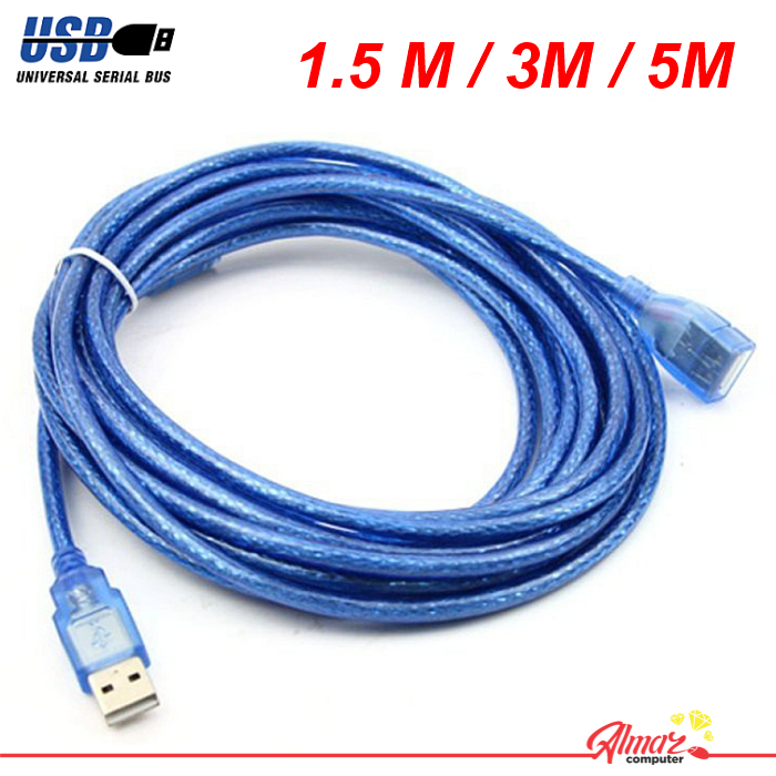 Kabel Ekstensi USB Male to Female 10 Meter Kabel Perpanjangan USB
