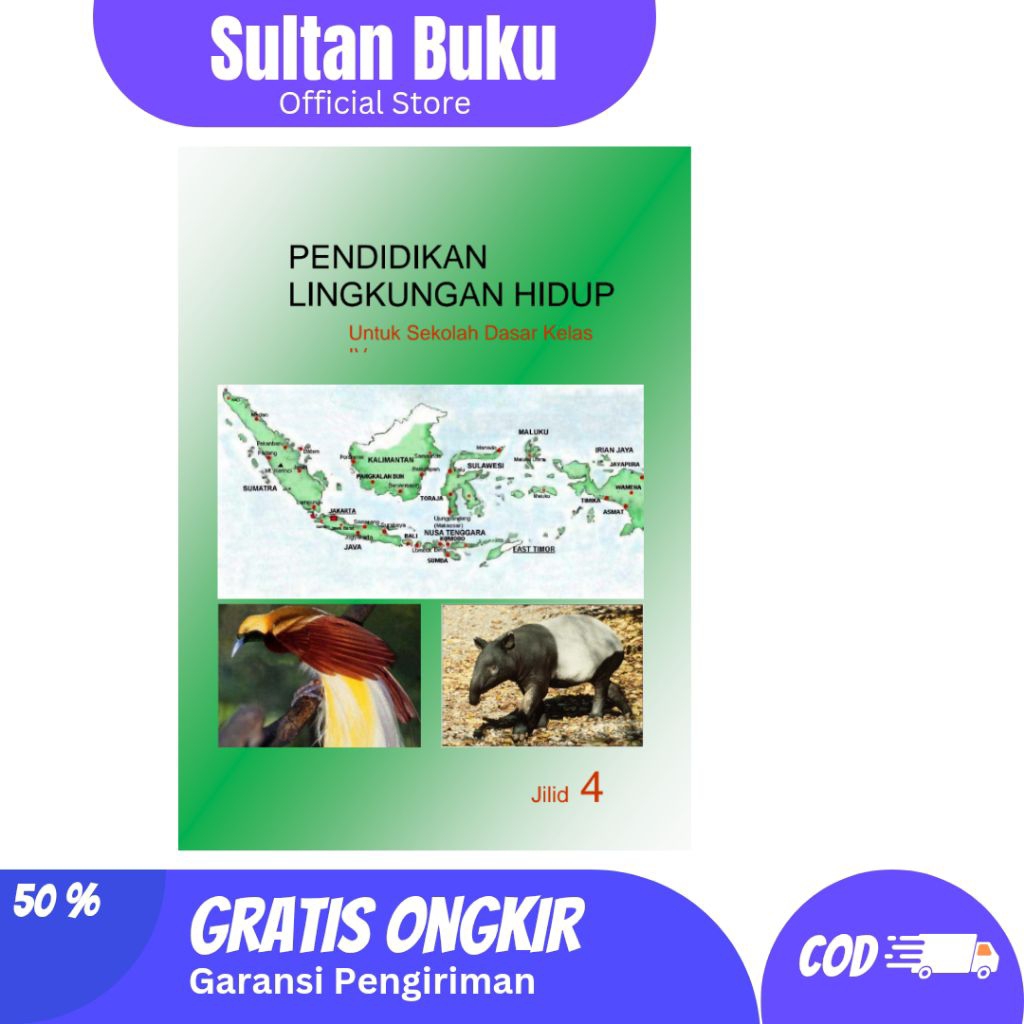 BEST SELLER BUKU PLH KELAS 4 - BUKU PENDIDIKAN LINGKUNGAN HIDUP KELAS 4