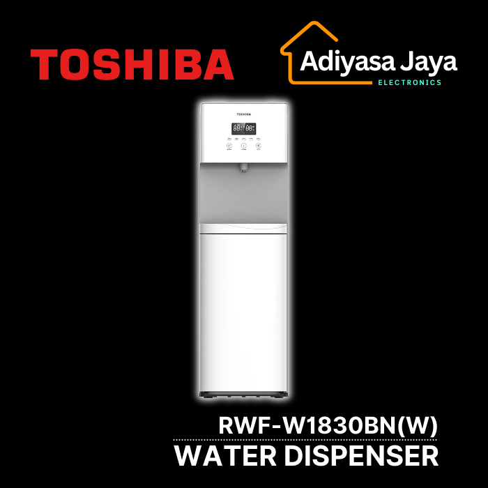 Water Dispenser RWF-W1830BN(W) (Toshiba) / Dispenser Air Galon Bawah