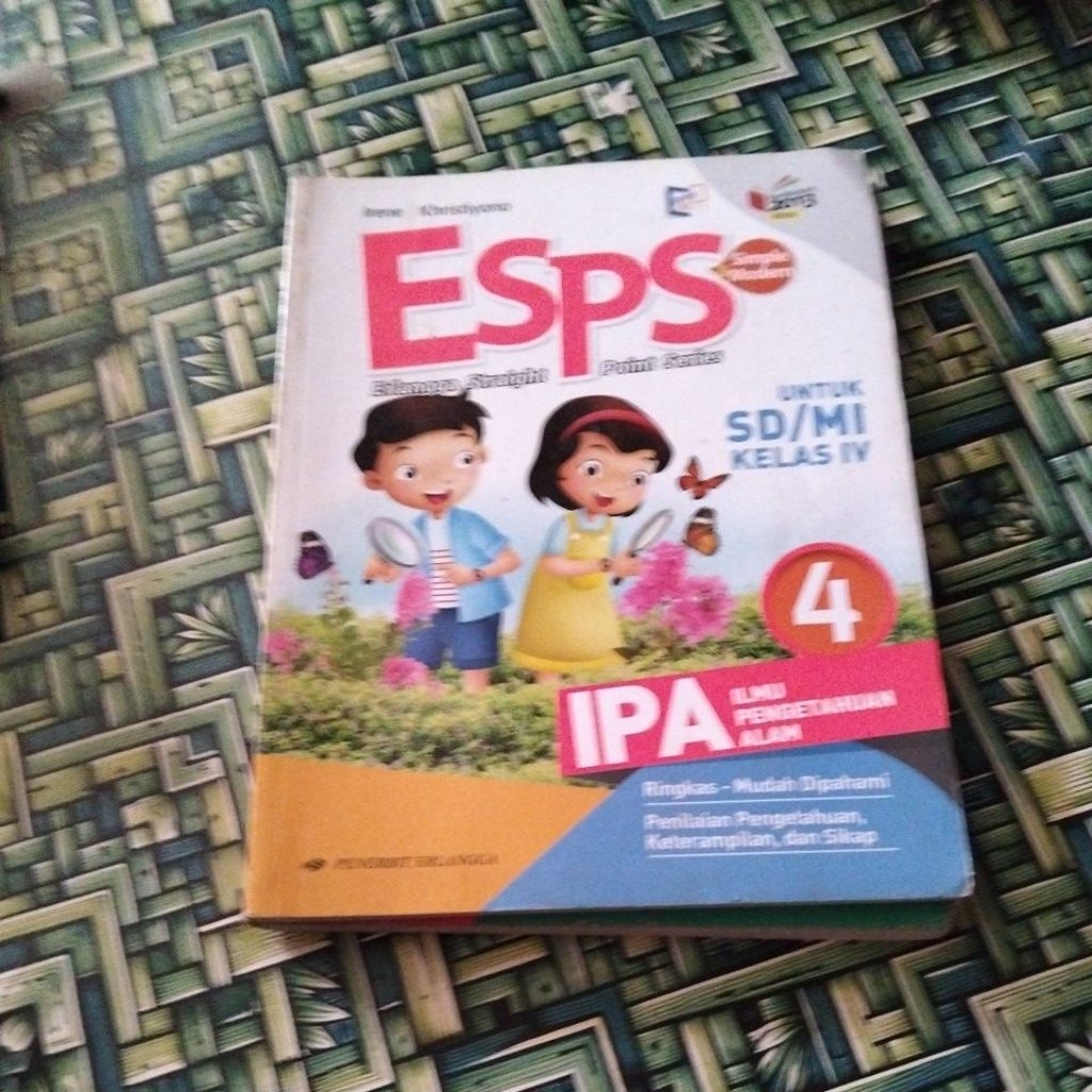 buku esps IPA kelas 4 sd