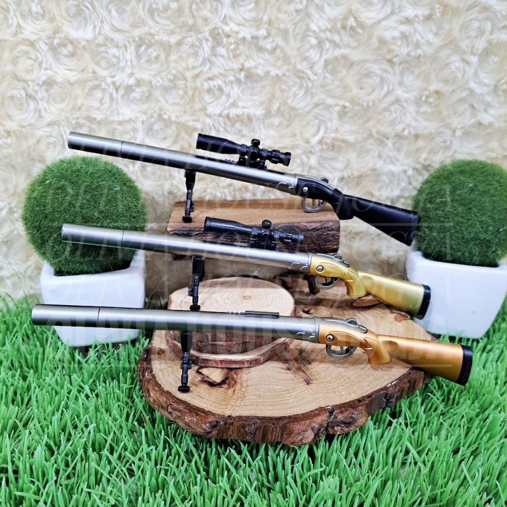 

Bolpoin Snippper Riffle Mainan Tanpa Lampu 3 pcs Pena Mainan Anak Tembakkan Set