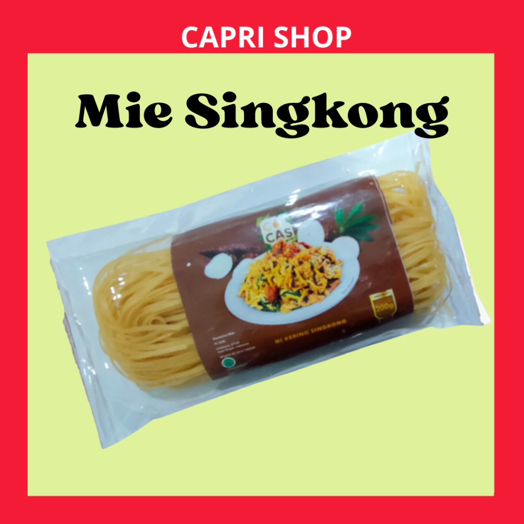 

MIE KERING SINGKONG 200 GRAM