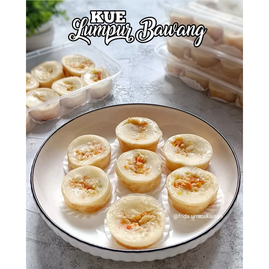 

KUE LUMPUR BAWANG/ KUE LUMPUR ASIN