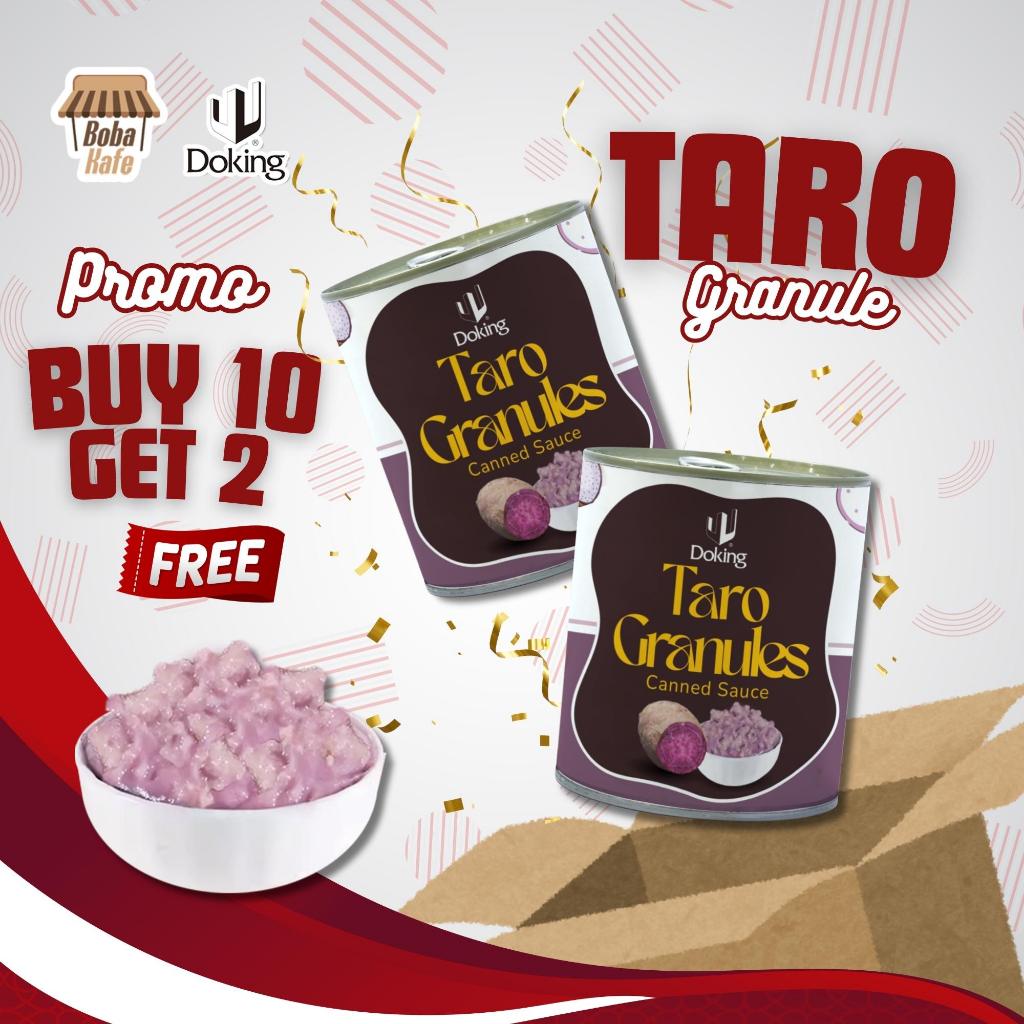

PROMO KEMERDEKAAN BELI 10 GRATIS 2 - Taro Granules Kaleng - Potongan Ubi Talas Asli kemasan isi @900gr x 12 kaleng