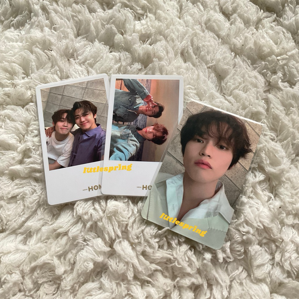 PHOTOCARD OFFICIAL CHENLE & POLAROID ARENA HOMME+ JAEMIN CHENLE