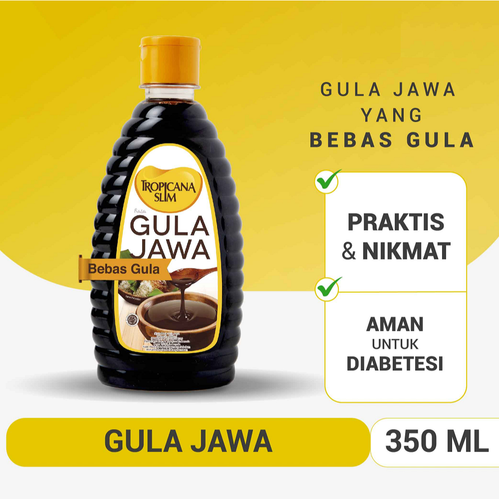 

Tropicana Slim Gula Jawa 350ml - Bebas Gula