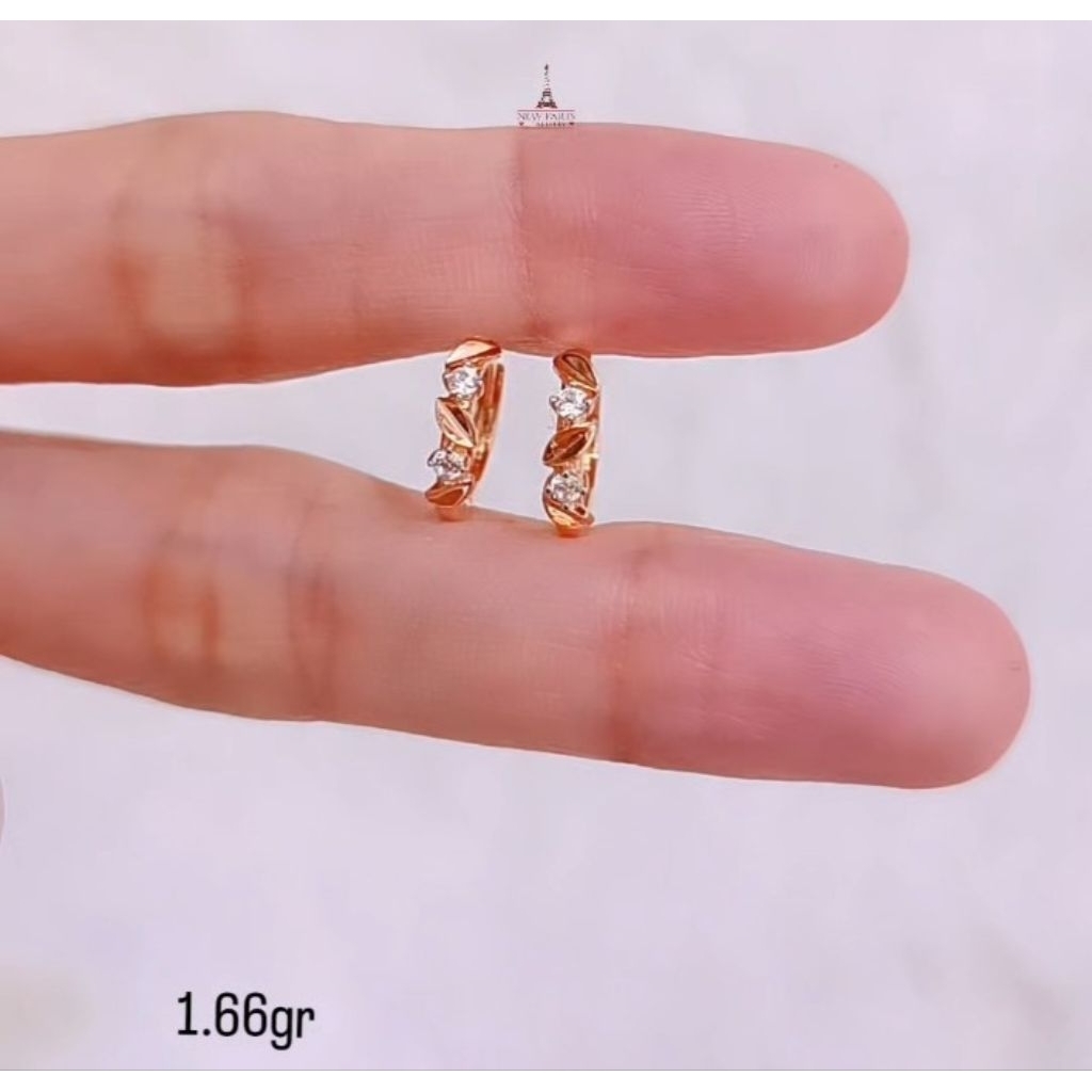 Anting Hala Gold Rosetta Collection