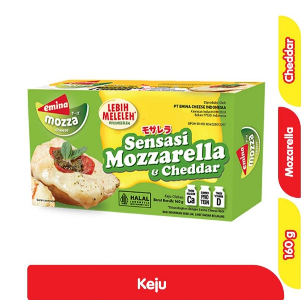 

Emina Keju Mozzarella Box 150g