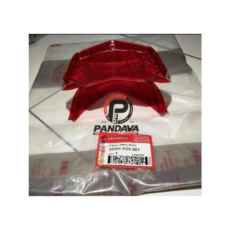 33701-K25-901 MIKA LAMPU BELAKANG MIKA LAMPU STOP BEAT FI 2014 BEAT FI ESP 2016 ORI AHM