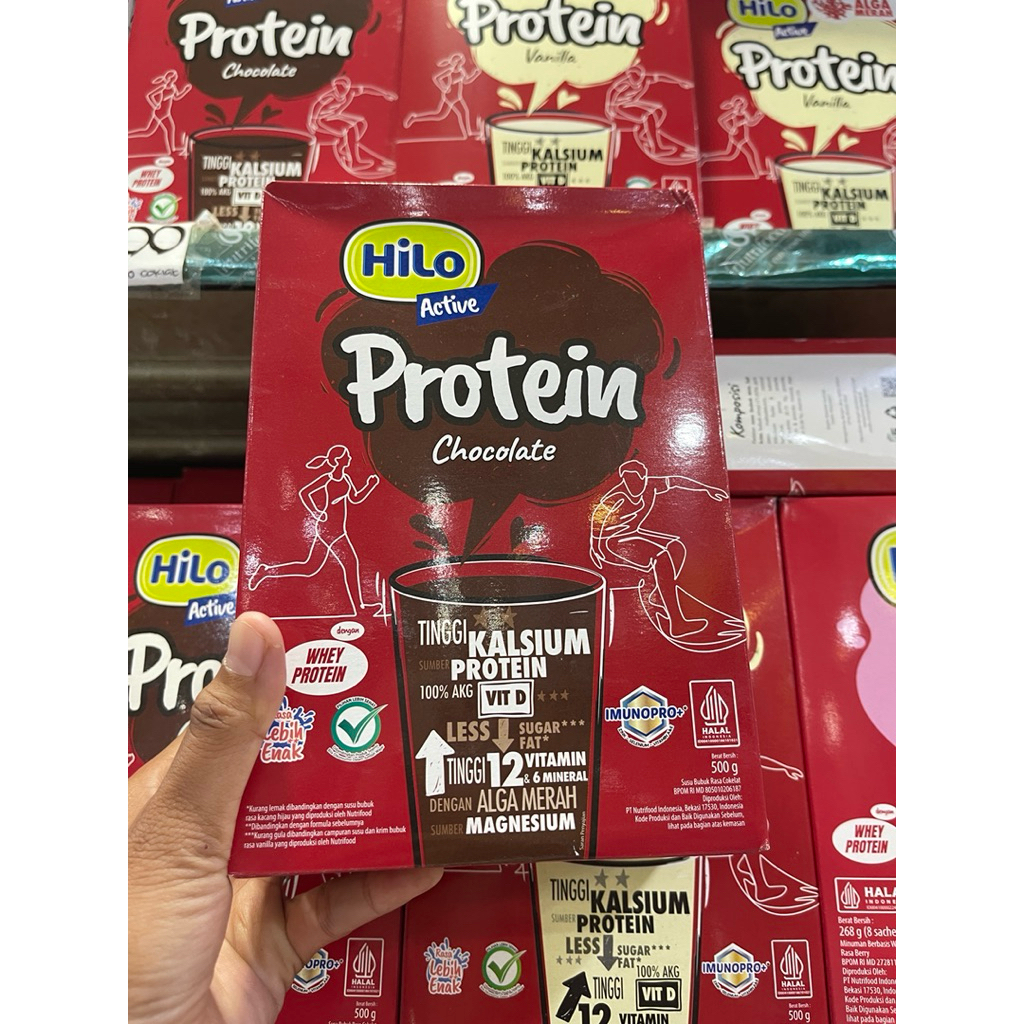 

HILO ACTIVE 500gram Cokhlat Vanila
