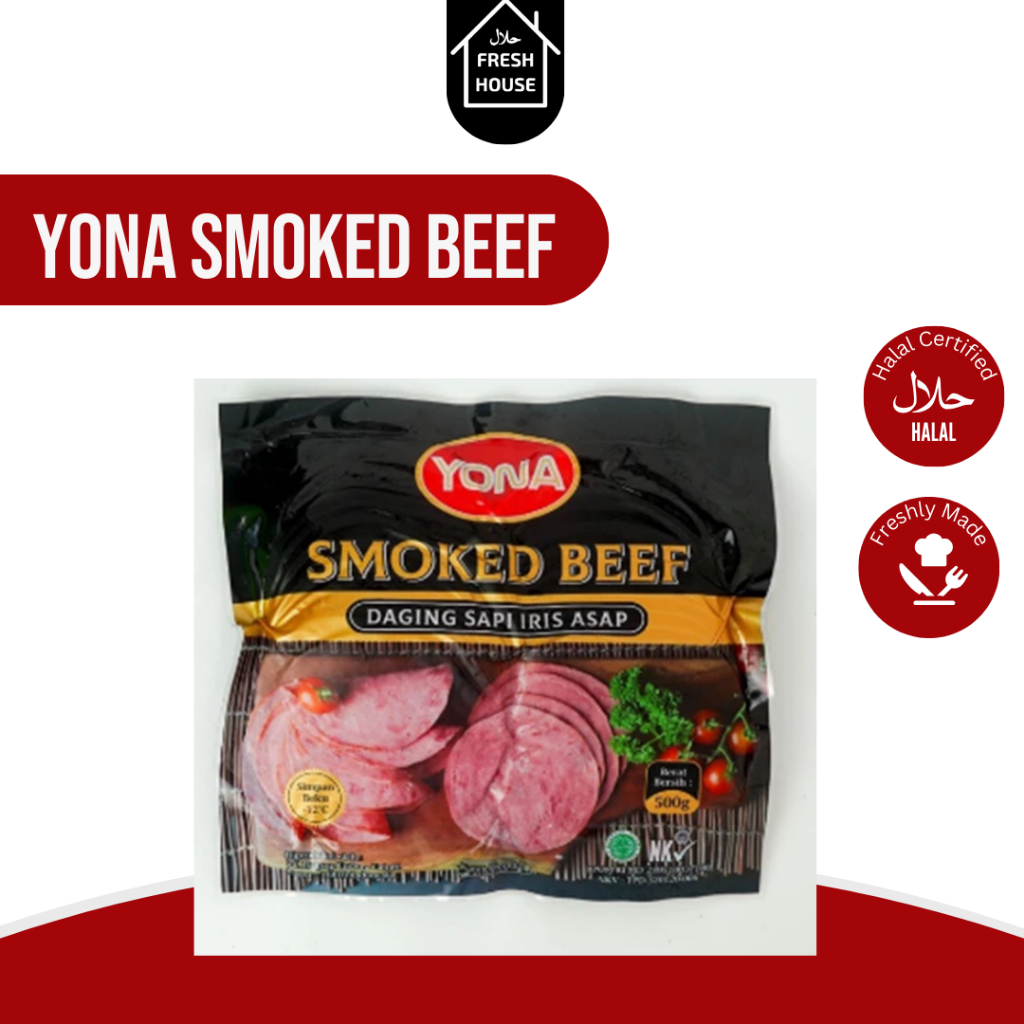 

YONA SMOKED BEEF 250 GR / YONA SMOKED BEEF 500 GR