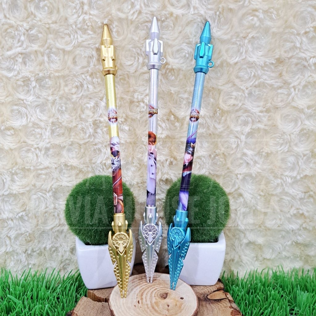 

Bolpoin Anime 3 pcs Pena Anime Mainan Set 2 pcs