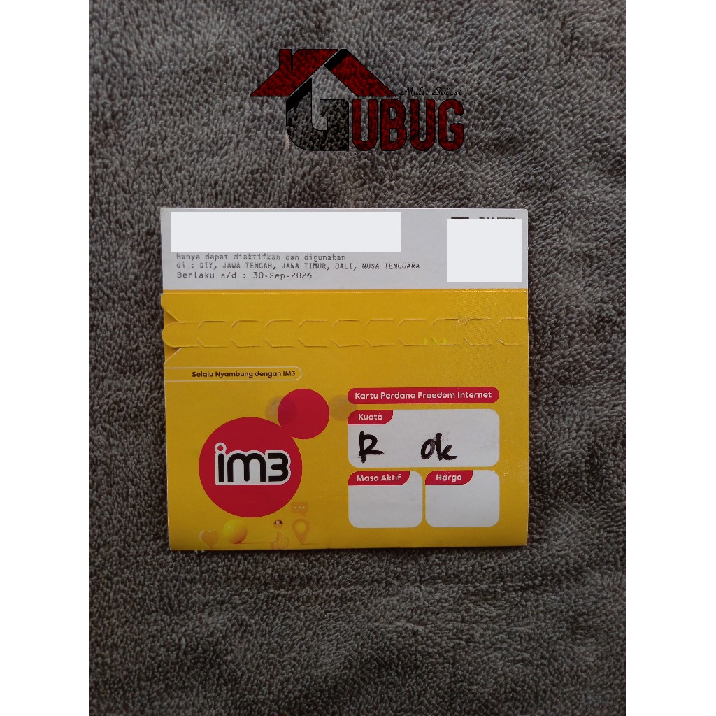 Kartu Perdana IM3