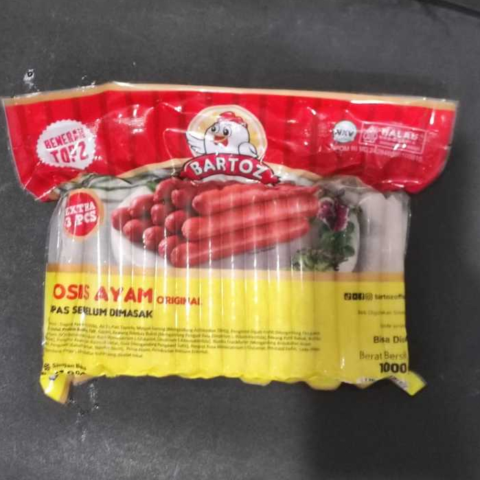 

Bartoz sosis ayam isi 40 1 kg