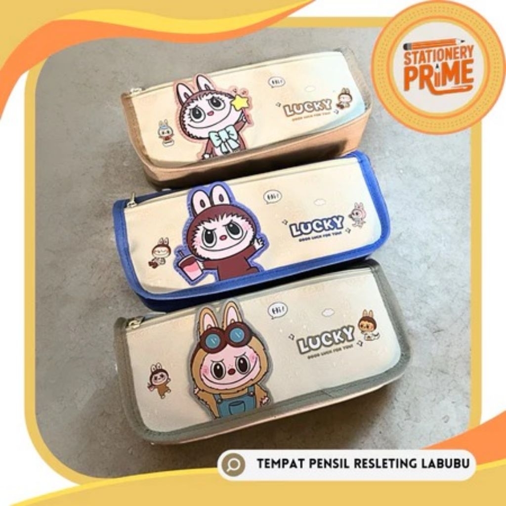 

Tempat Pensil / Kotak Pensil / Pencil Case Dompet Resleting Karakter CAPYBARA LABUBU