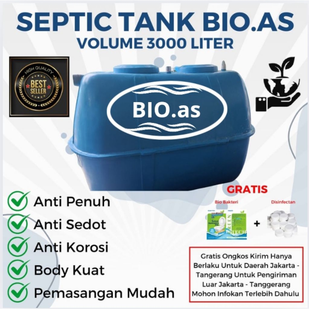 Bio septictank/Septictank/septictank bio/Septic tank 3000L