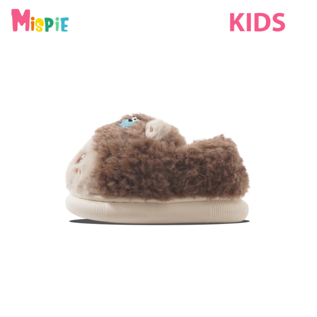 Mispie Sandal Slide Anak Animal Series Brown