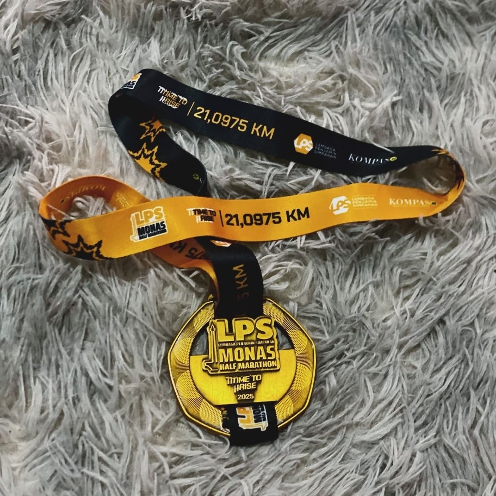 MEDALI FINISHER LPS MONAS HALF MARATHON 2025