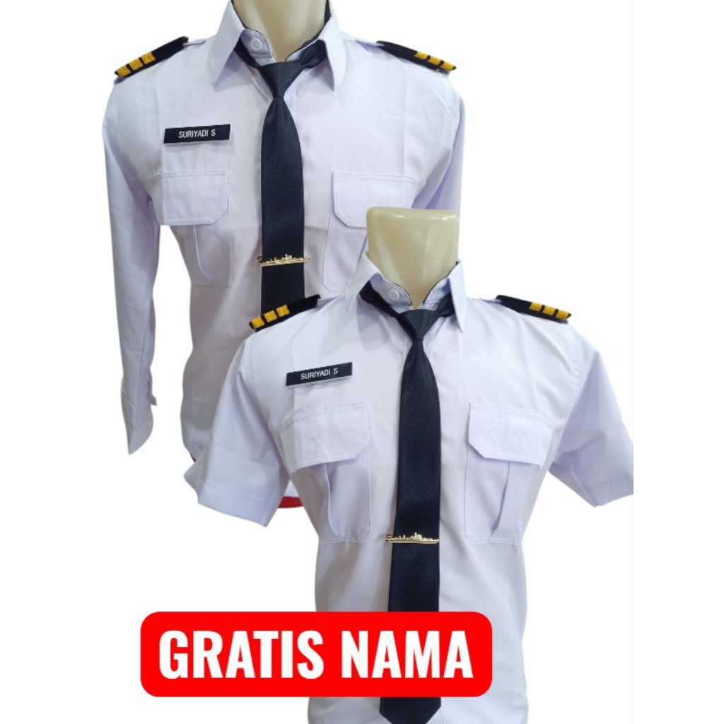 KEMEJA PELAYARAN/ SERAGAM PELAYARAN/HEM PELAYARAN/ KEMEJA/ PELAYARAN/ HEM/ SERAGAM