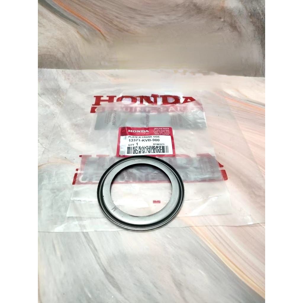 PLAT PLATE PELAT BESI TUTUP KRUK AS CRANKCASE 13371-KVB-900 ASLI HONDA VARIO TECHNO 110 VARIO OLD VA