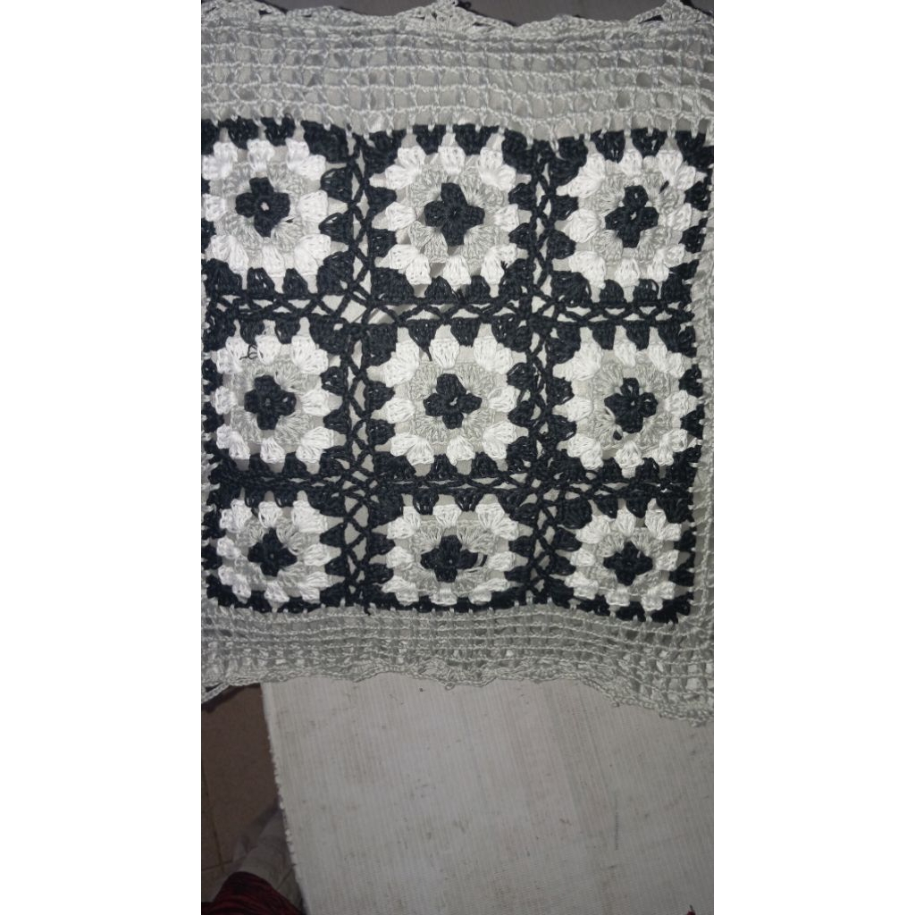 grosir sarung bantal kursi rajut benang polycherry