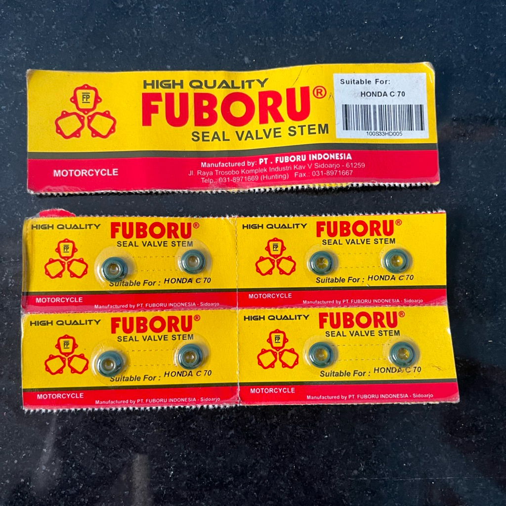 seal sil klep seal valve stem Honda c70 fuboru