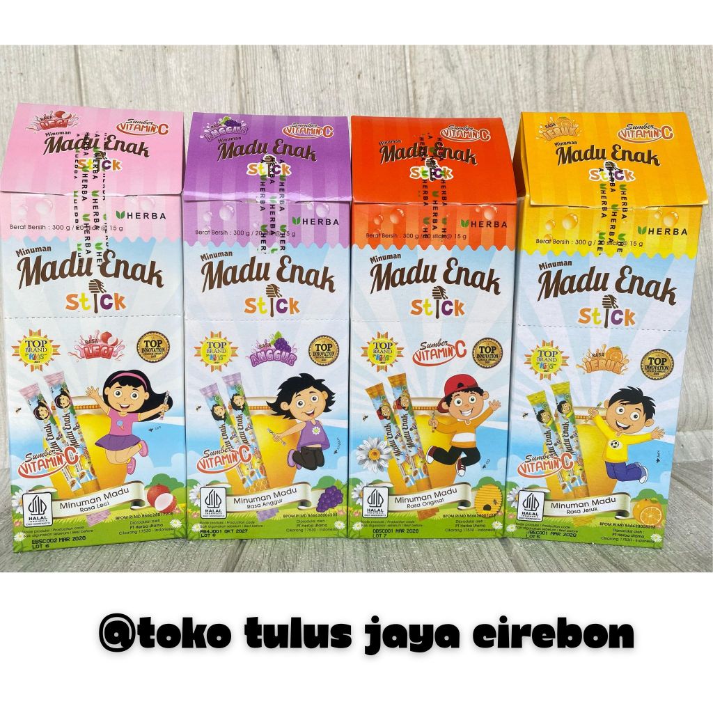 

MADU ENAK STICK BOX 15GR x 20PCS