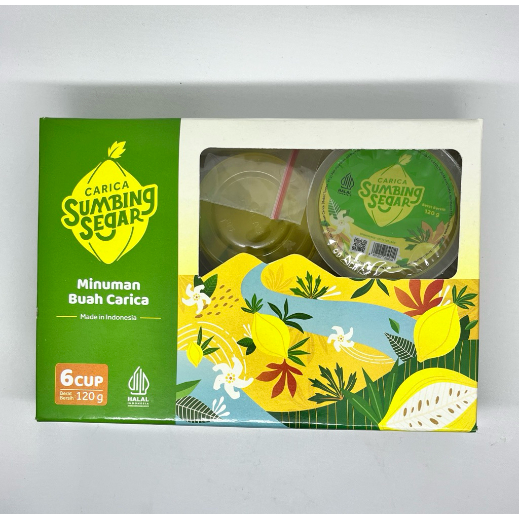 

Carica sumbing segar @120g isi 6