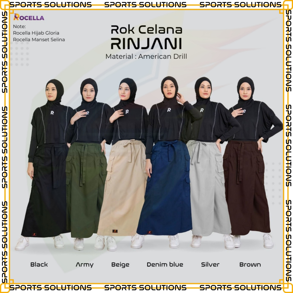 ROK CELANA MUSLIMAH - ROK OLAHRAGA TERLARIS - CELANA SENAM ROK - CELANA ROK OLAHRAGA TERLARIS - LEGG