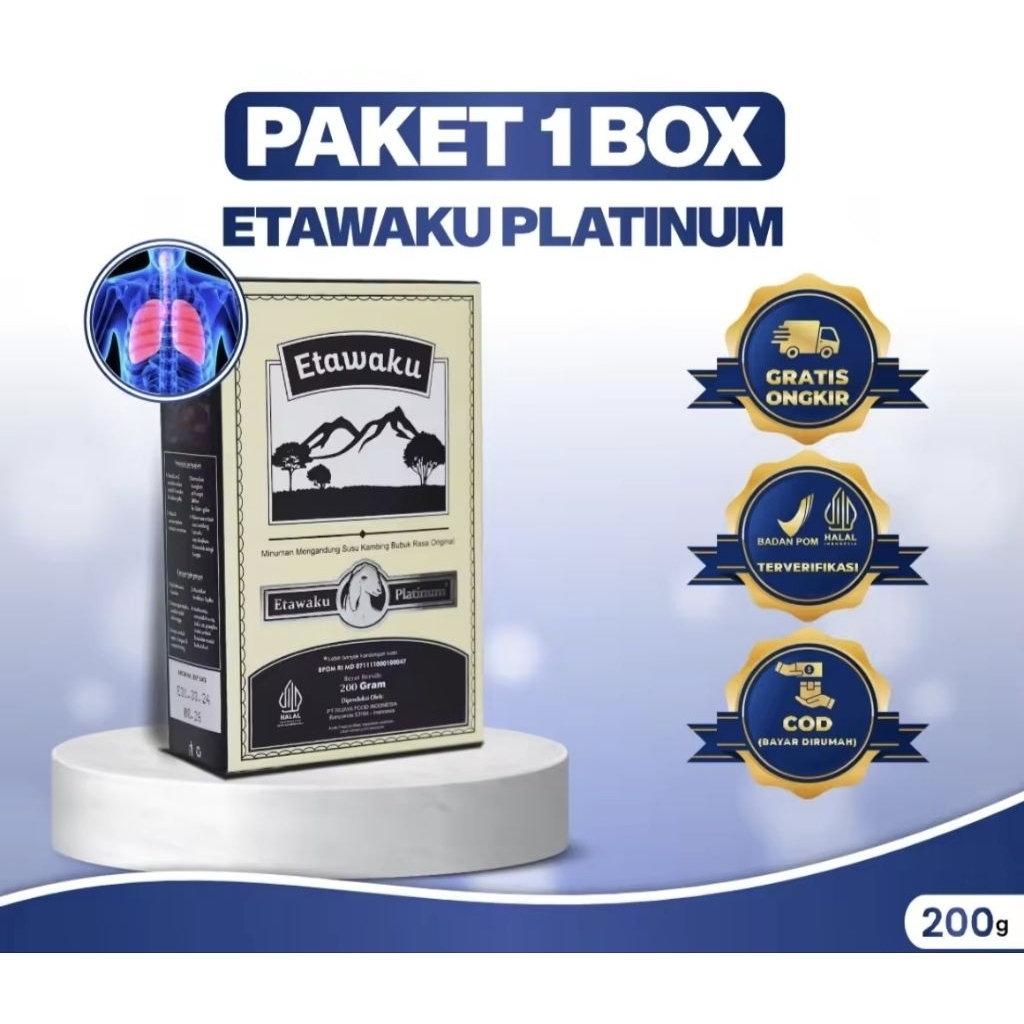 

Etawaku Platinum - Susu Kambing Etawa Murni & Krimer bubuk