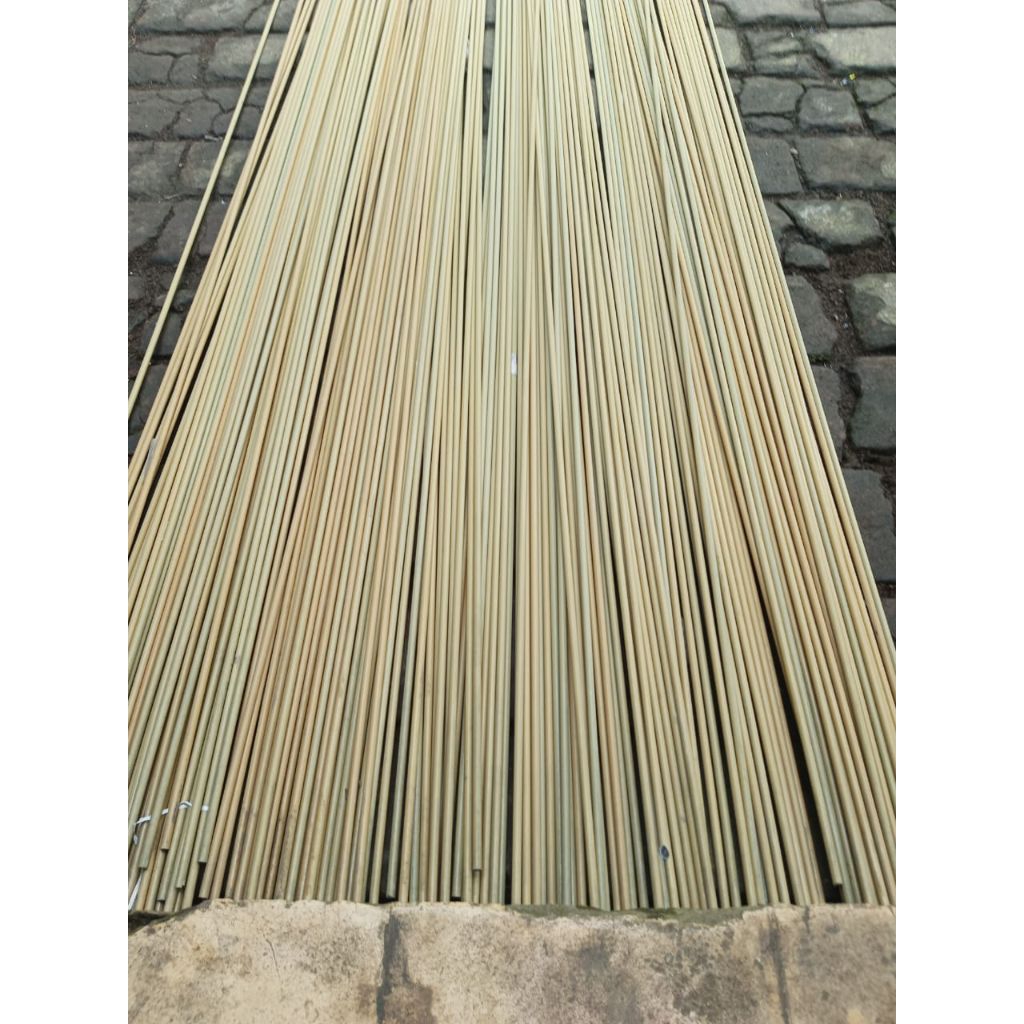 karbon sutet dim 6mm mentah blum serut.bahan untuk joran