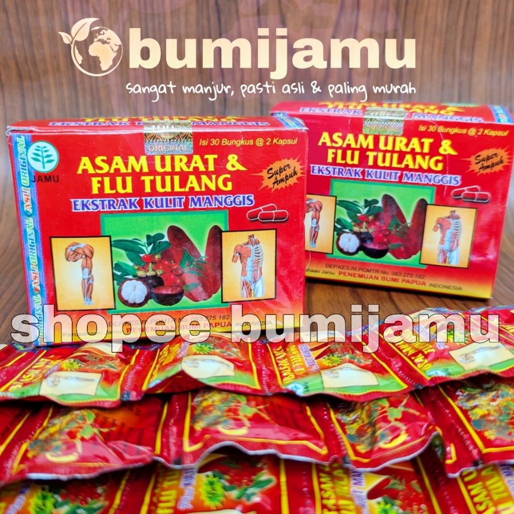 ASAM URAT & FLU TULANG ORIGINAL